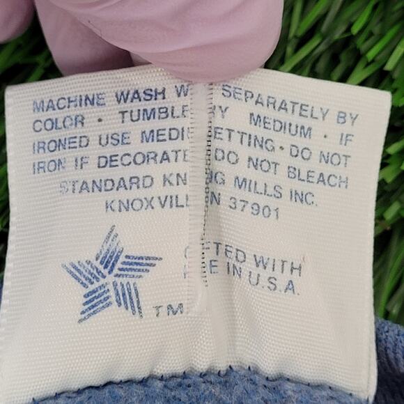 Vintage 90s YALE University Sweatshirt Womens Large 23x24 Faded Blue - Picture 8 of 15